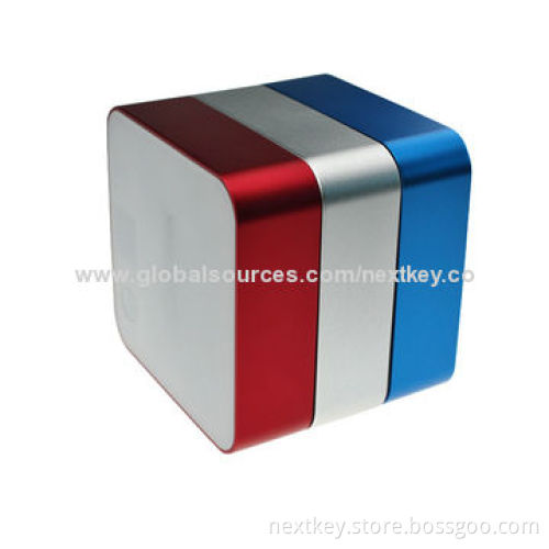 2014 Newest Design 6,600mAh Cube Portable Mobile Power Banks, 5V/1A Output